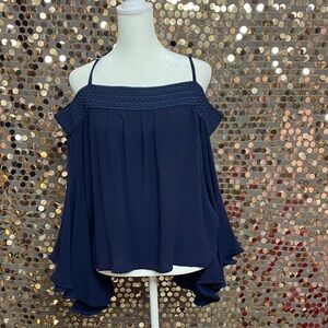 Women's navy top #1501